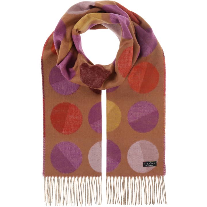 FRAAS - The Scarf Company - Wholesale Scarf - Women's - Divided Dots Oversized Cashmink® Scarf16