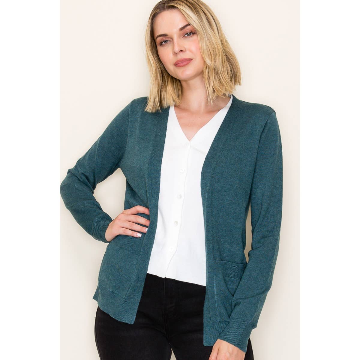 STACCATO - Vendita all'ingrosso Cardigan - Donna - CARDIGAN MAGLIONE SCOLLO A V 2FER3