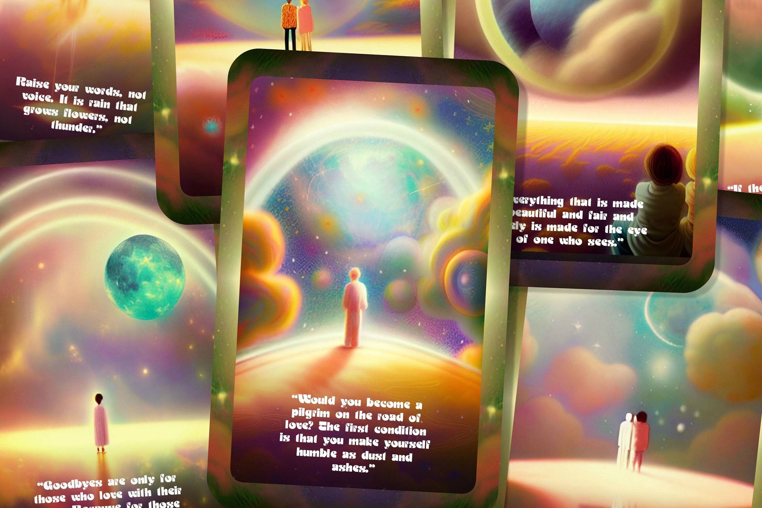 Ibiza Tarot USA - Wholesale Tarot Cards - The Universe in Ecstatic Motion - Rumi Oracle6