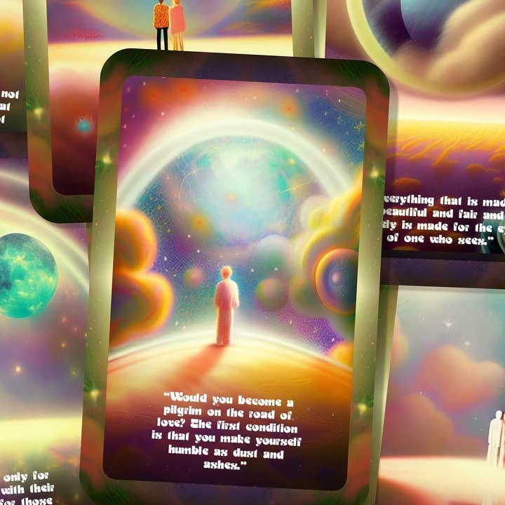 Ibiza Tarot USA - Wholesale Tarot Cards - The Universe in Ecstatic Motion - Rumi Oracle6