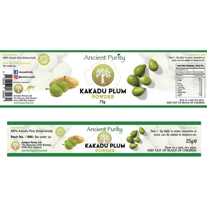 Ancient Purity - Wholesale Protein/Superfood Powder - Kakadu Plum | Highest Vitamin C Food on Earth | Superfood