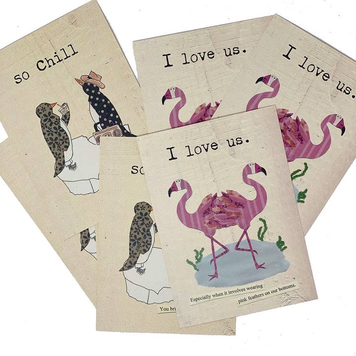 The Love Birds sæt for engroshandel hos The Creative Farm Girl