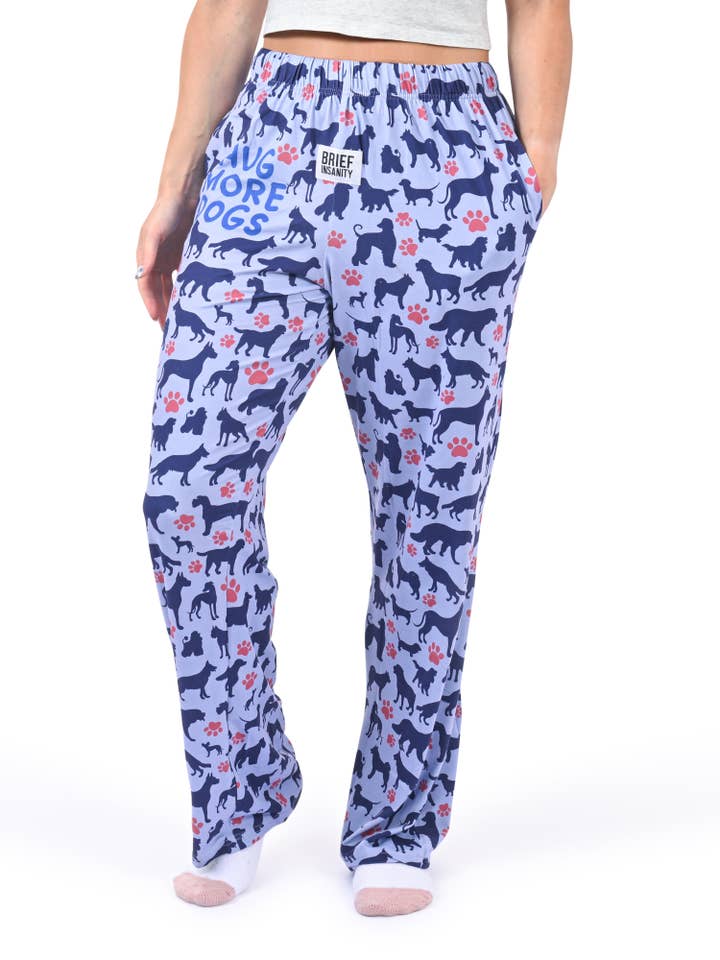BRIEF INSANITY - Wholesale Sleepwear Bottom - Women's - Hug More Dogs Pajama Pants1