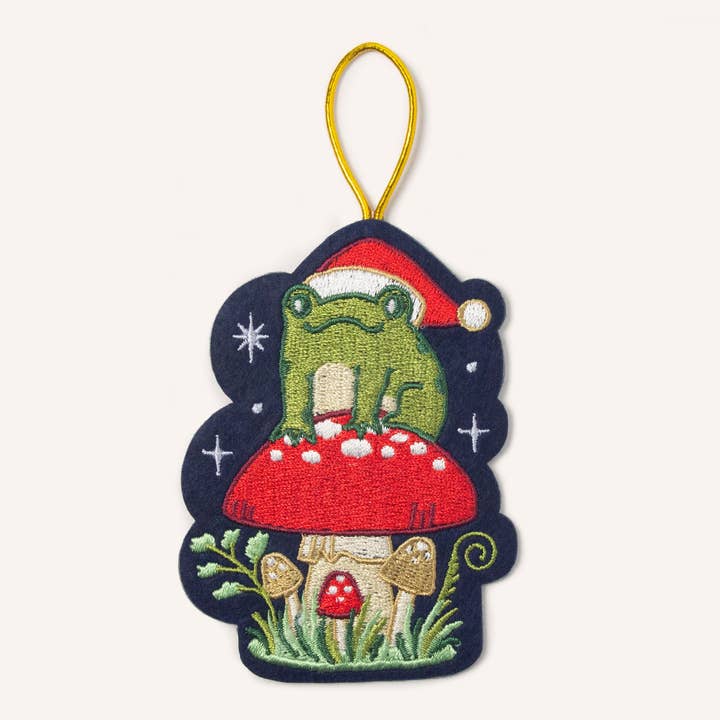 Seltzer Goods - Wholesale Ornament - Frog Mushroom Ornament