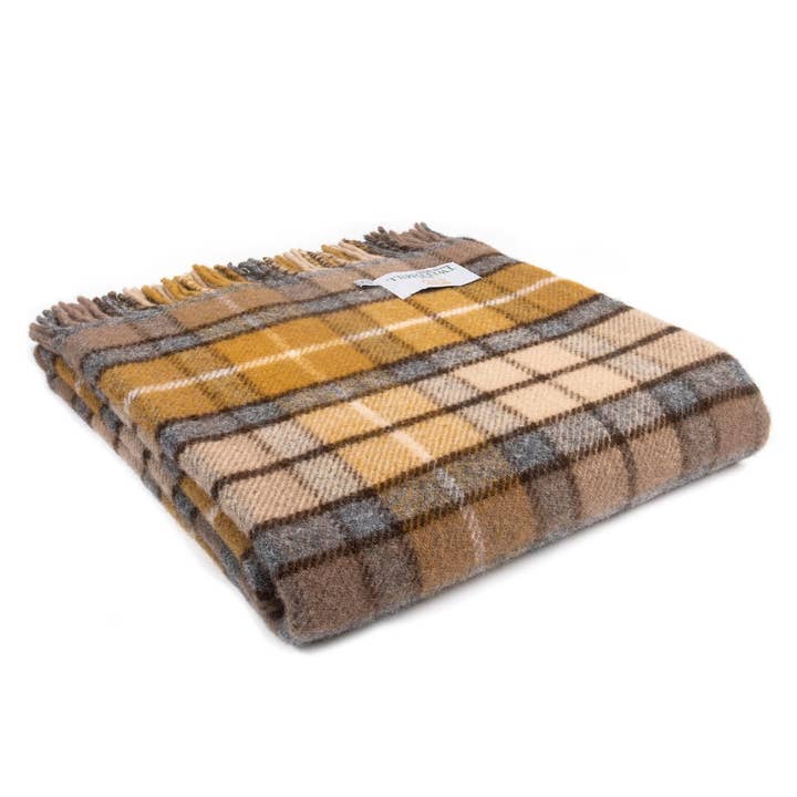Tweedmill Textiles - Wholesale Throw Blanket - Tartan Pure New Wool Throw