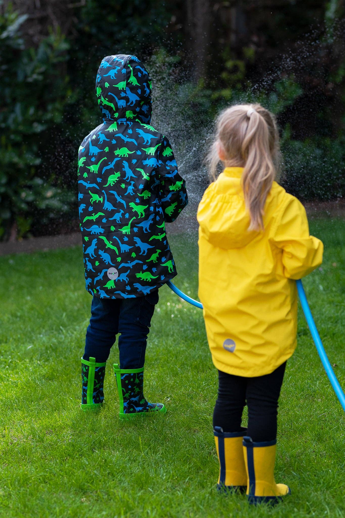 Fringoo Group Ltd – wholesale Raincoat – Kids – Personalised Kids Raincoat - Yellow3