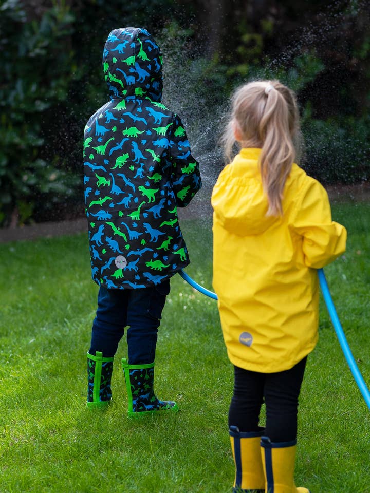 Fringoo Group Ltd – wholesale Raincoat – Kids – Personalised Kids Raincoat - Yellow3