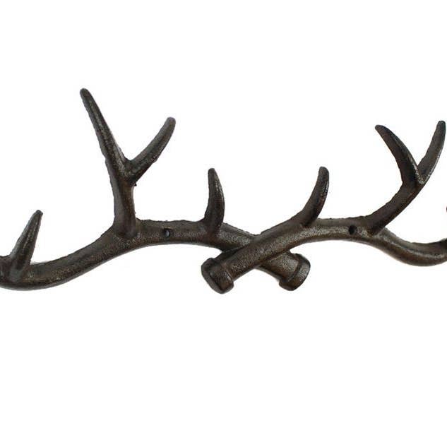 Ganchos de pared de hierro fundido, 15 pulgadas para venta al por mayor de Hampton Ironworks