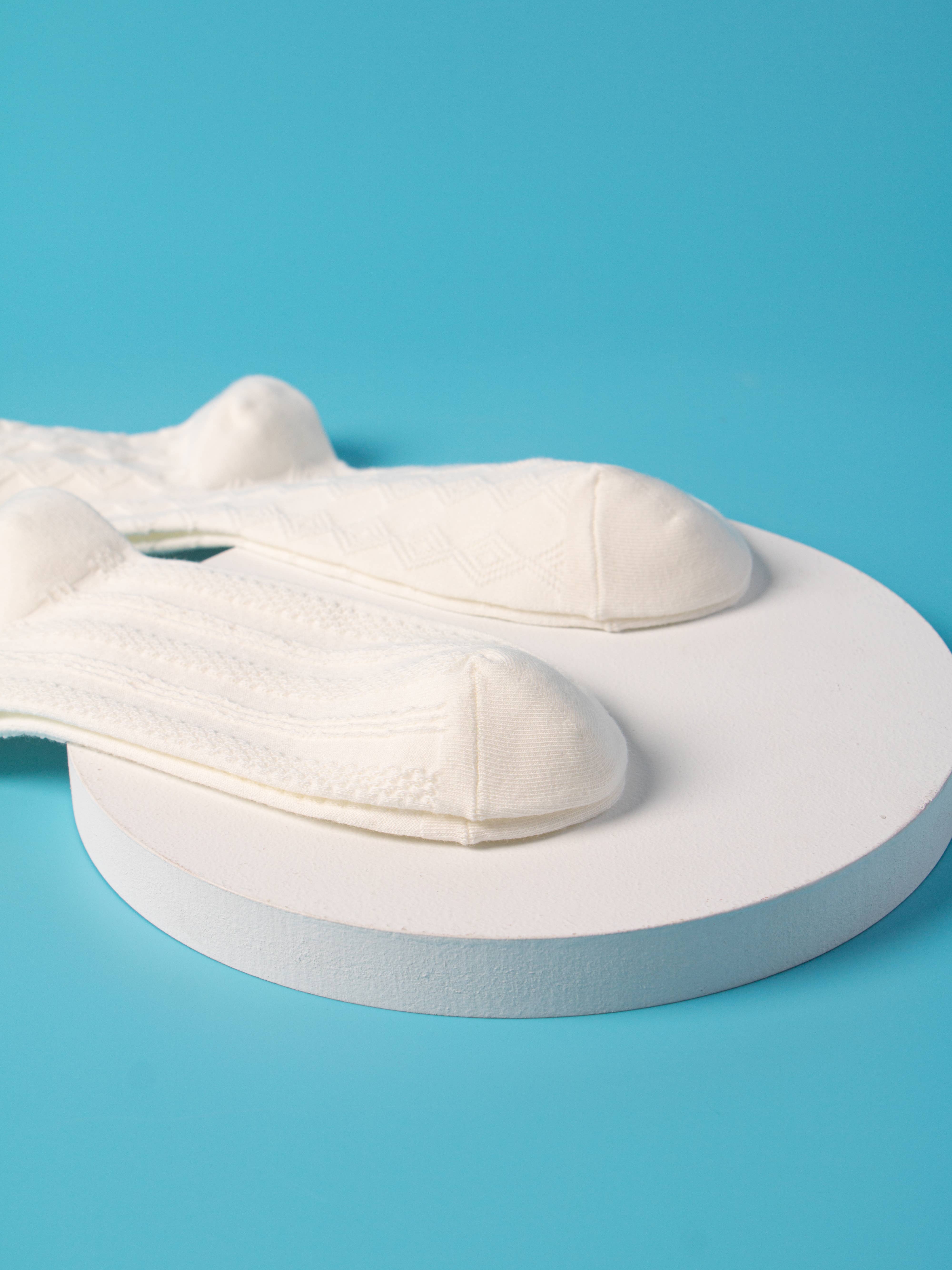 Marc JoJo - Vente Chaussettes – femme - ✨ Chaussettes courtes blanches style vintage Lolita 🕊️🎀2