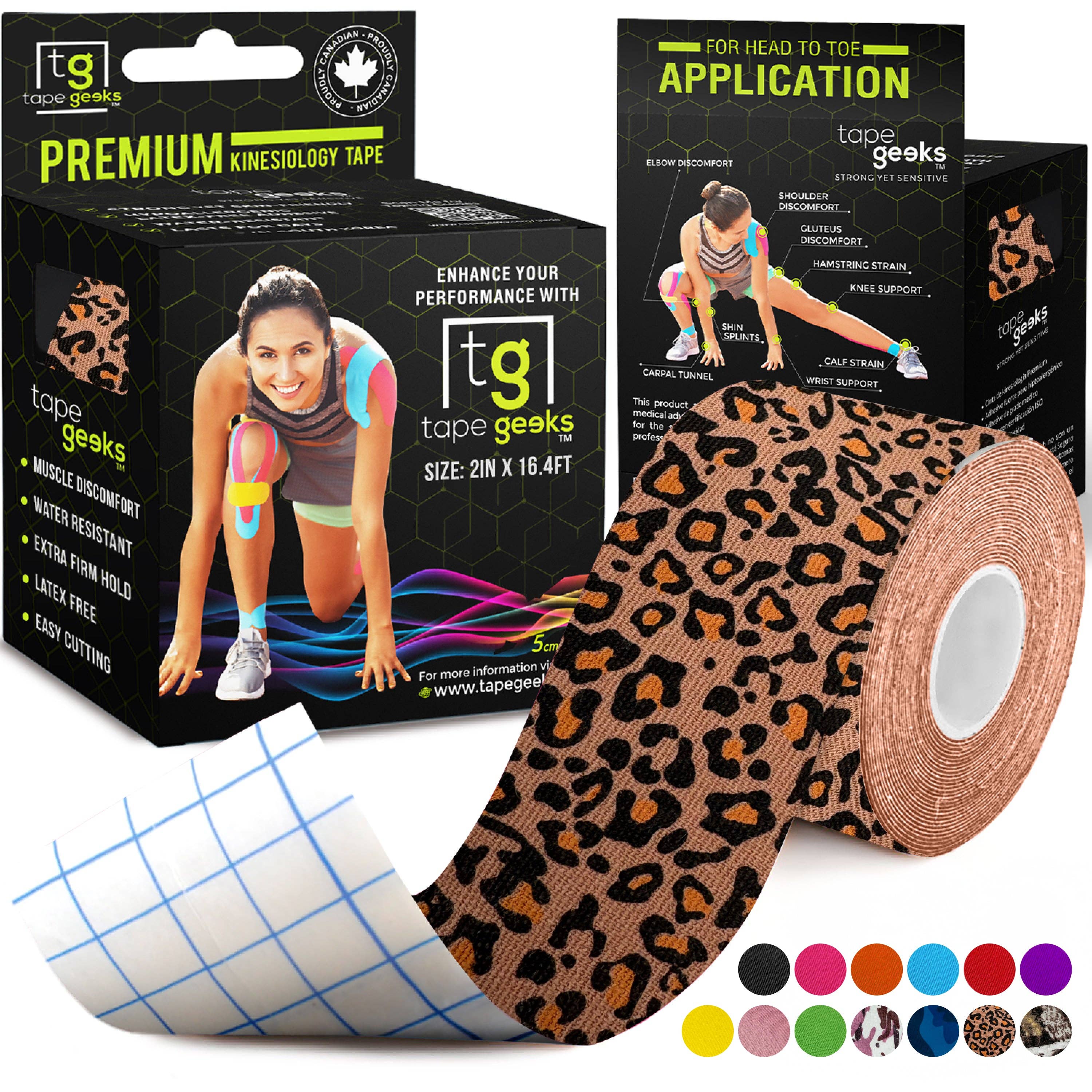 Tape Geeks – Engroshandel Brysttape - Dame – 2” (5cm) TG K Tape Mønstre3