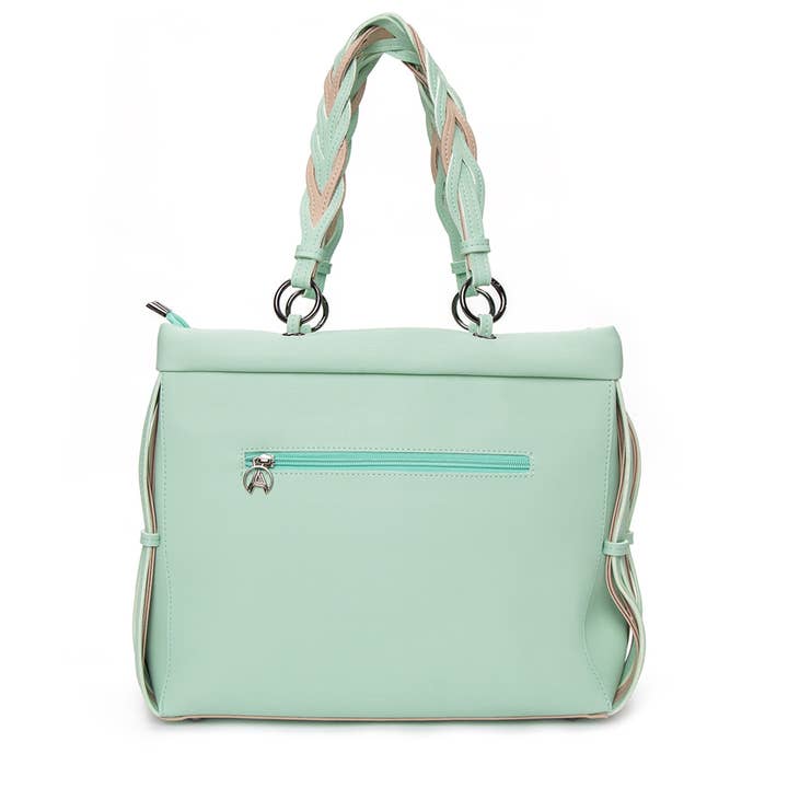 Ascopera - Vente Sac porté épaule – femme - Hedera, Citron vert3