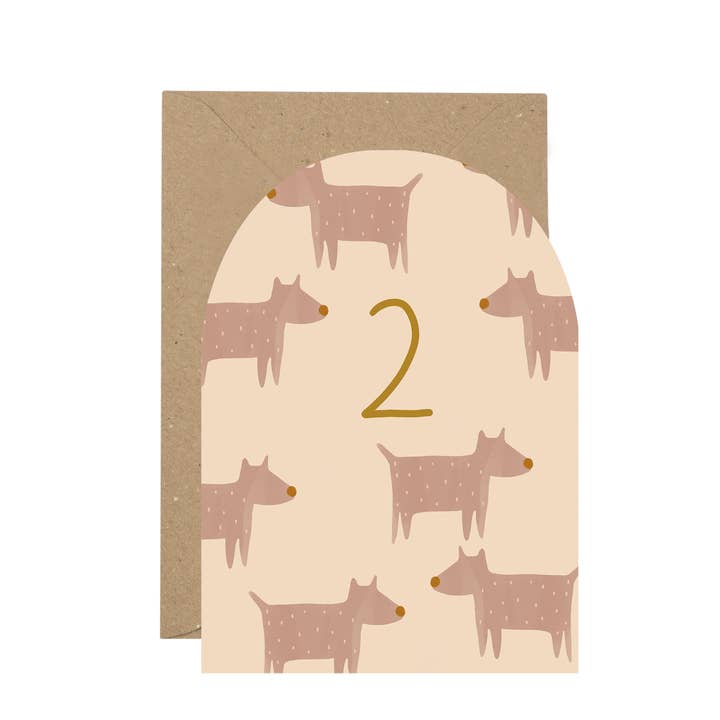 Carte d'anniversaire pour chiens pour la vente par Plewsy