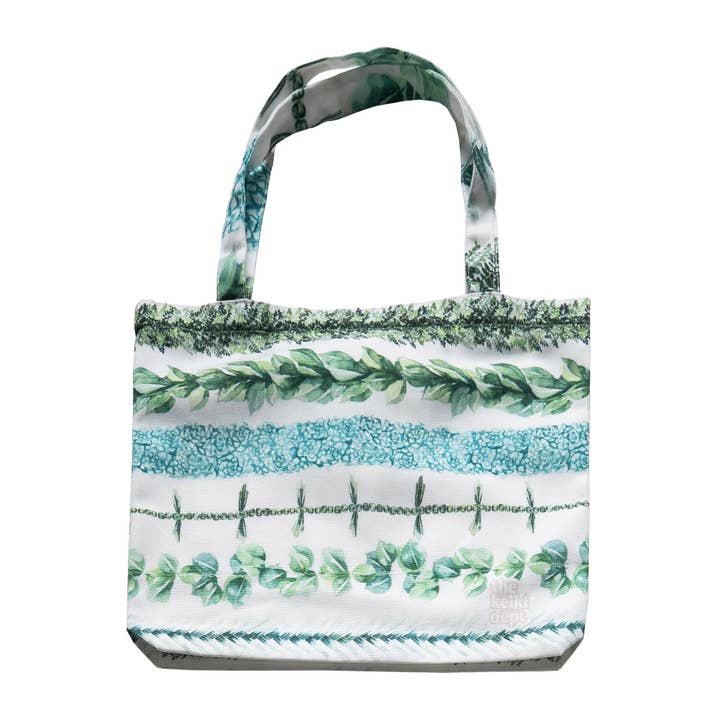 Bolso Tote de Lona con Cremallera Lei Omaomao para venta al por mayor de The Keiki Dept