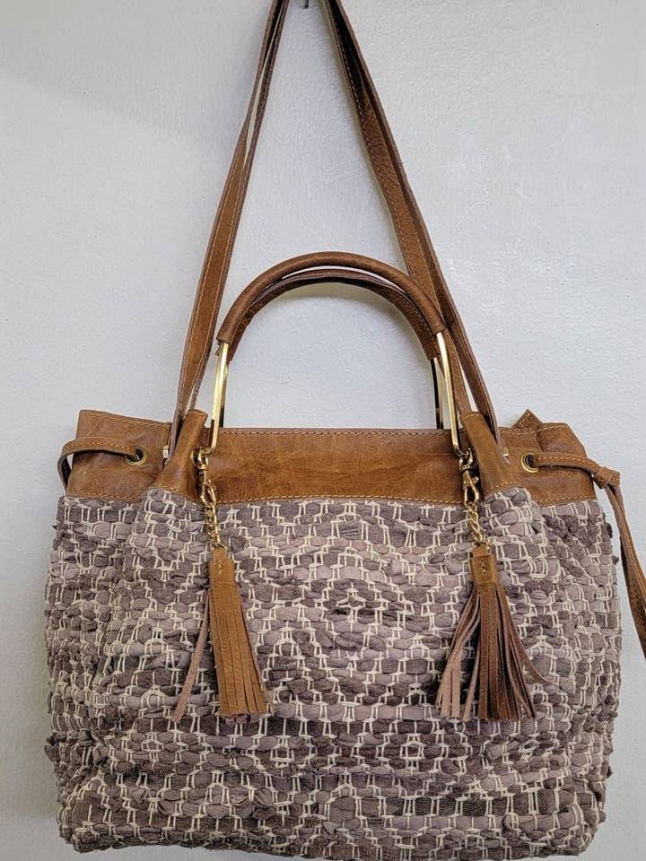 LEATHER TOTE for wholesale by Ricki designs