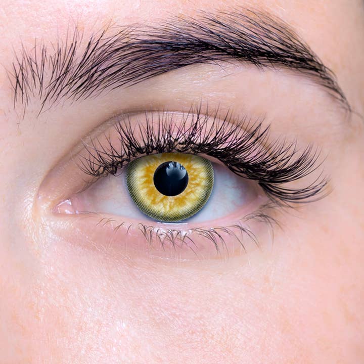 Lenti a Contatto Mystic Gold per la vendita all'ingrosso da parte di Loox Contacts