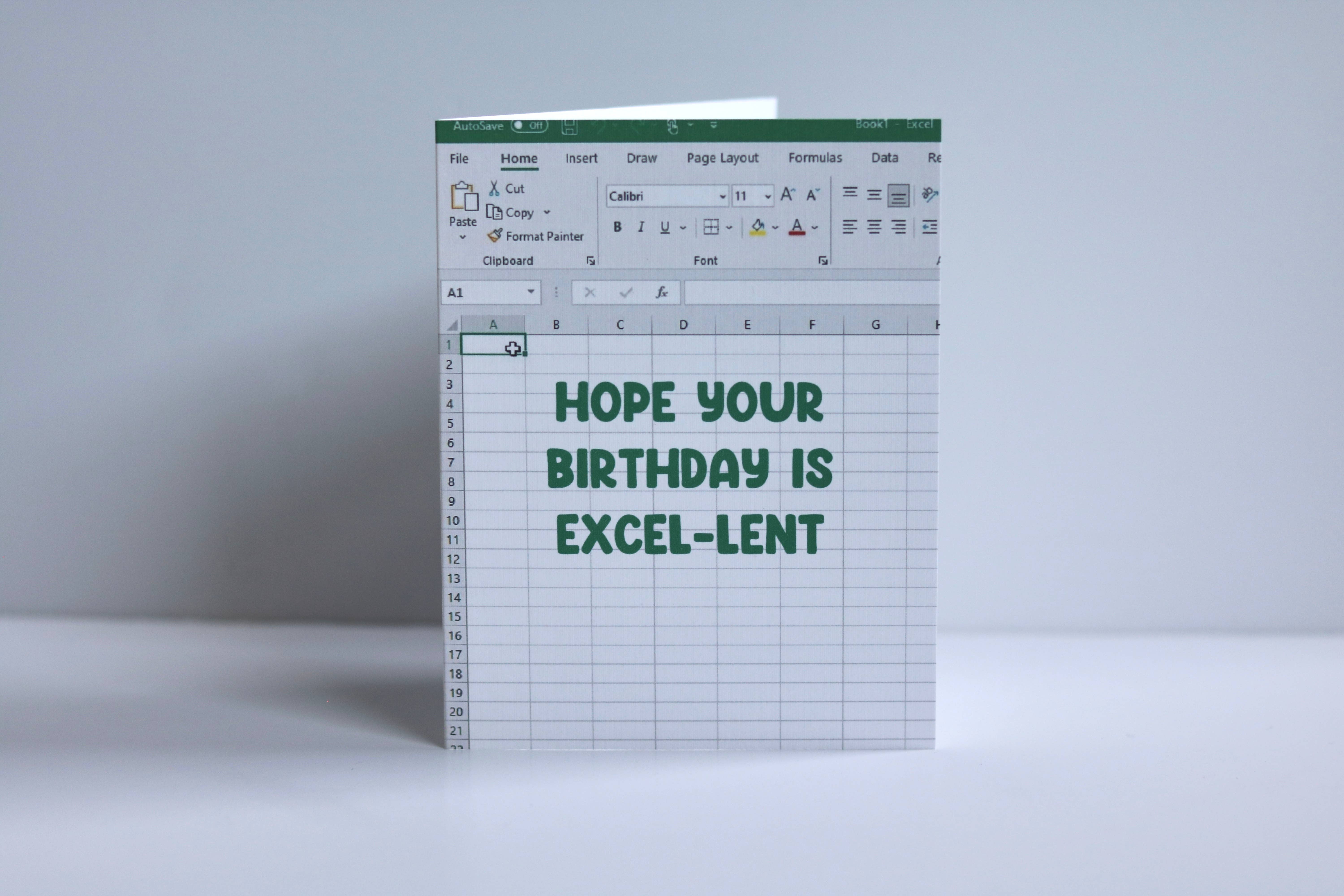 Kelly Scott Design Co - Wholesale Birthday Card - Excel Birthday Card3