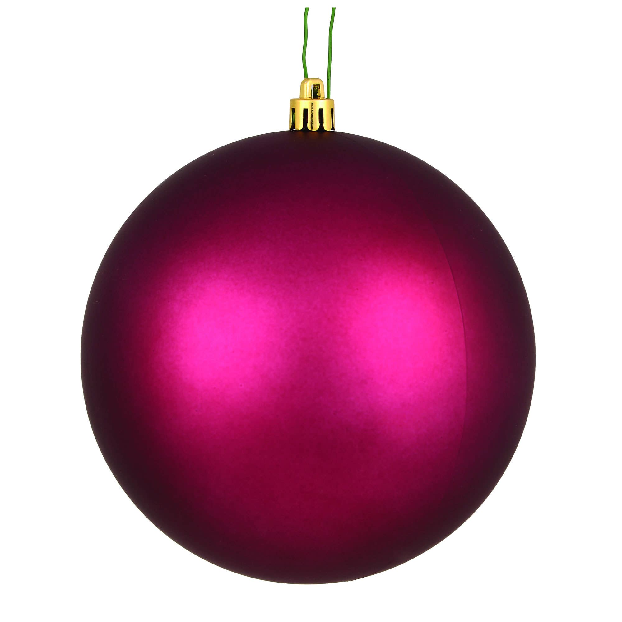 Vickerman 10" Berry Red Matte Ball Ornament for wholesale on Faire0