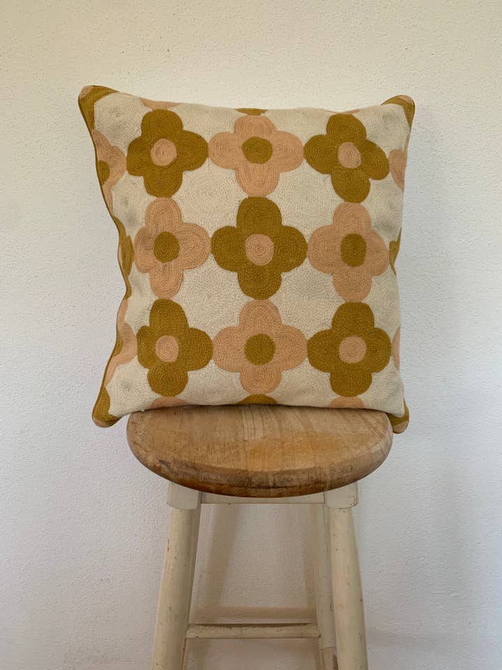 Flowers Cushion Cover for wholesale by Nicoco Design