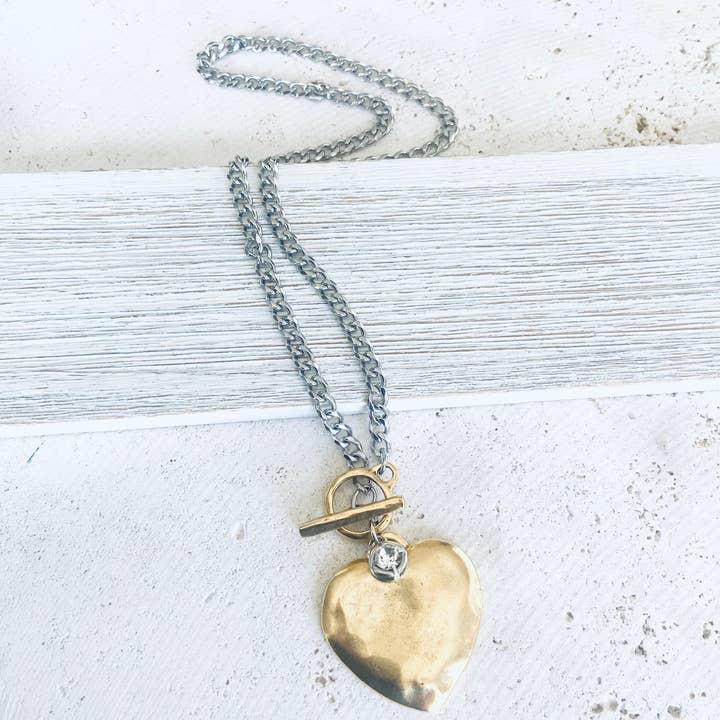 VB&CO Designs Handmade Jewelry - Wholesale Pendant/Charm Necklace - Star moon heart mixed meta necklaces no tarnish jewelry 20251