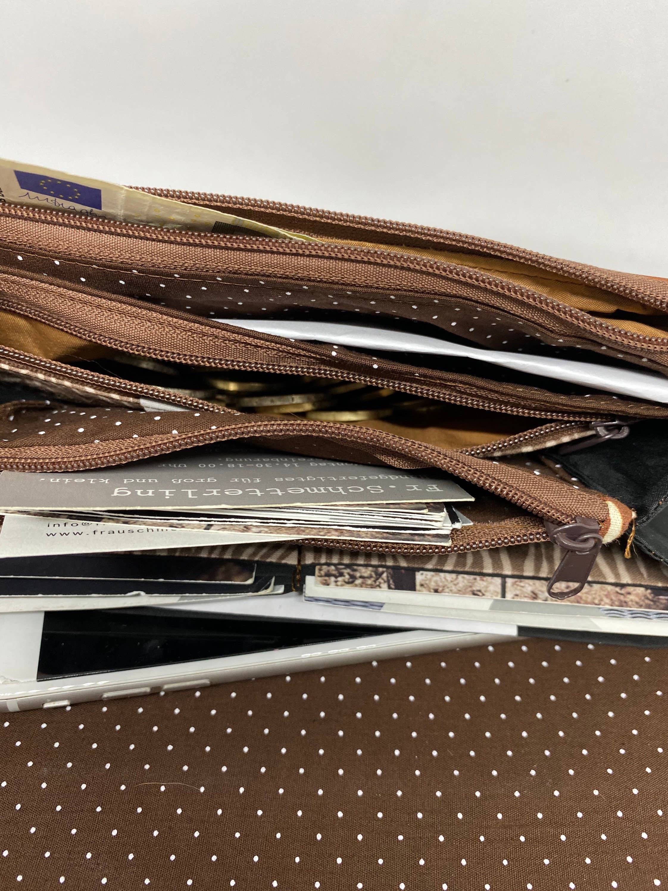 Frau Schmetterling - Wholesale Crossbody Bag - Women's - Genuine leather crossbody purse with RFID Blocker mobile phone pocket1