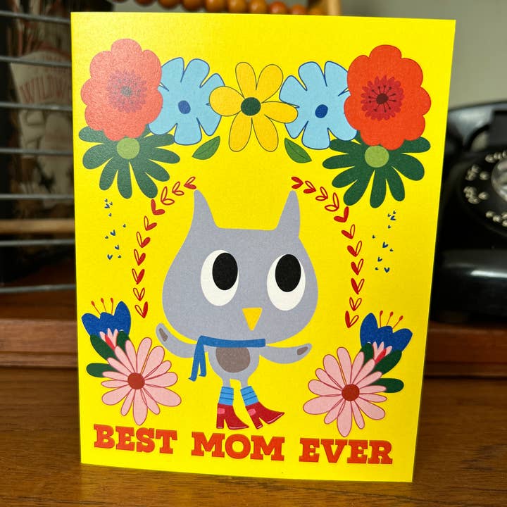 Happy Just Happy - Wholesale Mother's Day Card - Best Mom Ever Mother's Day Greeting Card