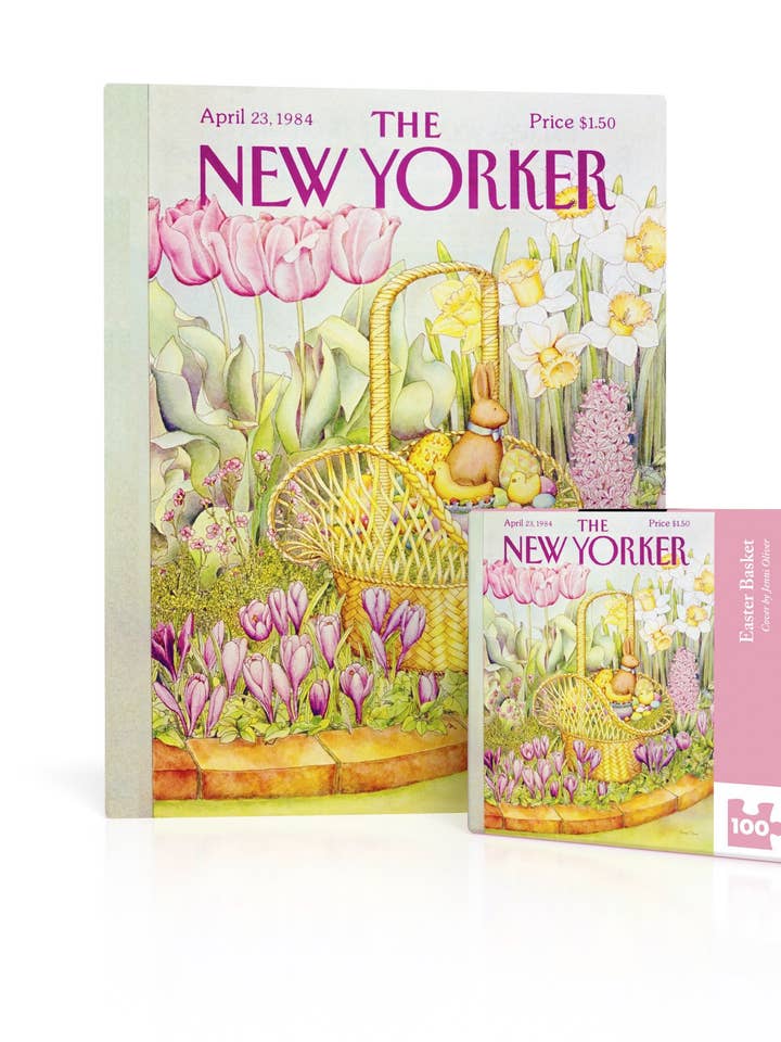 Easter Basket Mini - 100 Piece Mini Puzzle for wholesale by New York Puzzle Company