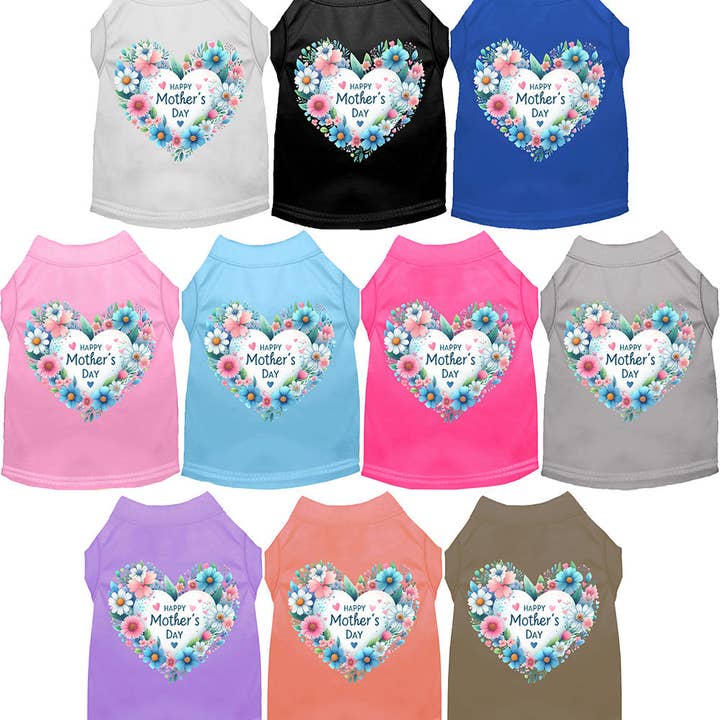 Camiseta Adorável para Gatos ou Cães "Doce Dia das Mães" por atacado de As You Wish Apparel