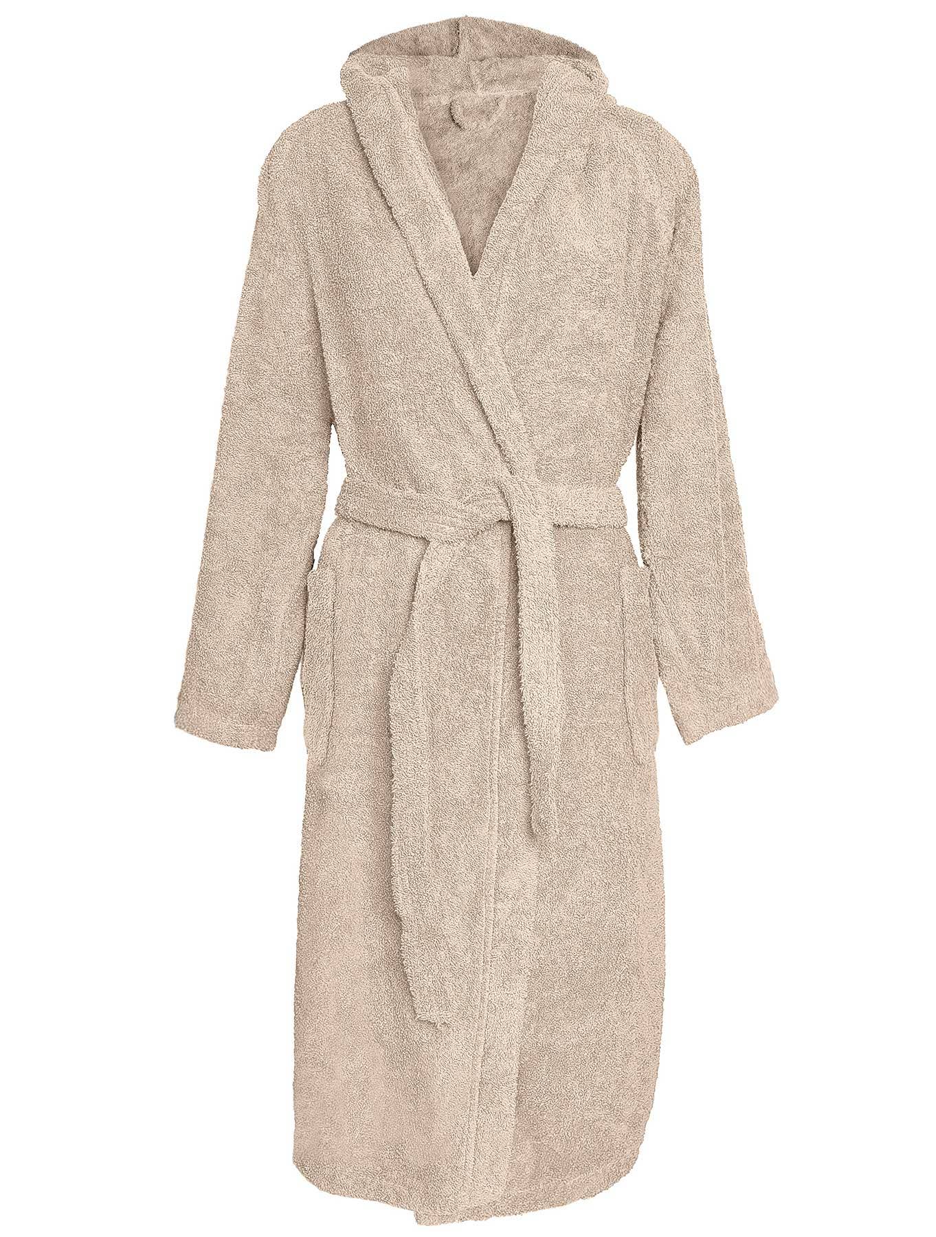 MADI - Wholesale Bathroom Accessory Set - Bathrobe with Hood Champagne0