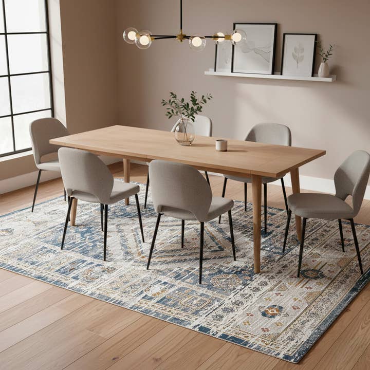 Vintage effect rug for wholesale by Rugura