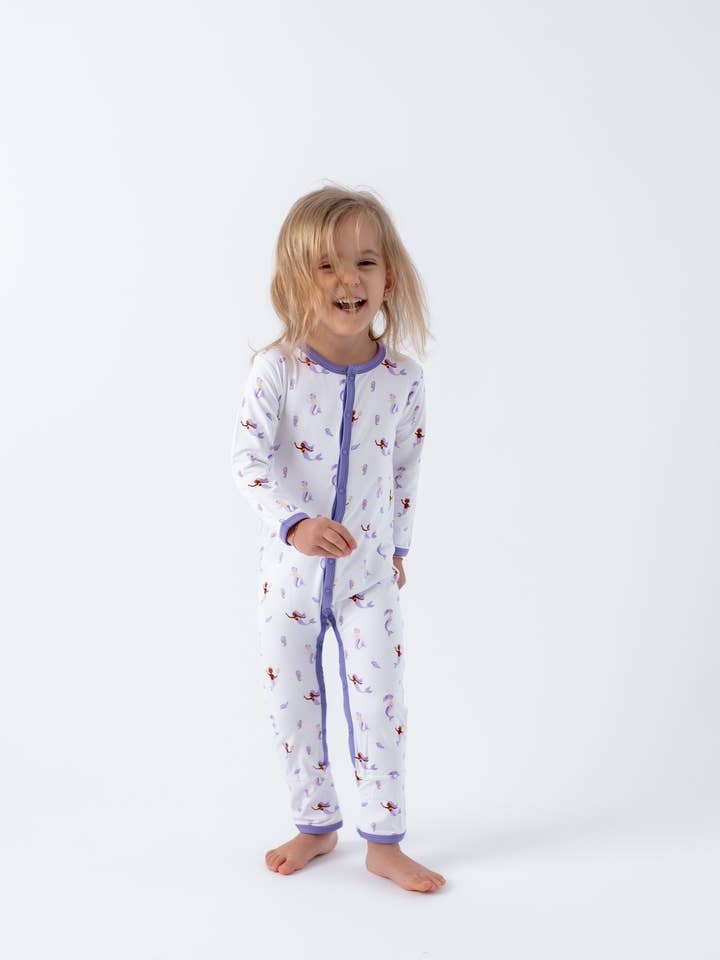 Bubble Baby - Wholesale Jumpsuit - Baby - Mermaid | Snap Romper3