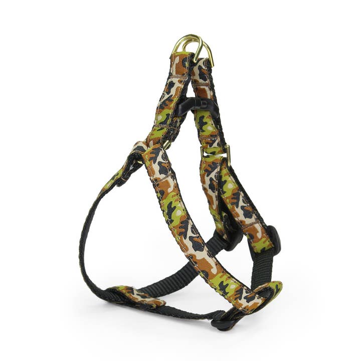 Camo Small Breed Dog Harness for wholesale by Up Country, Inc.