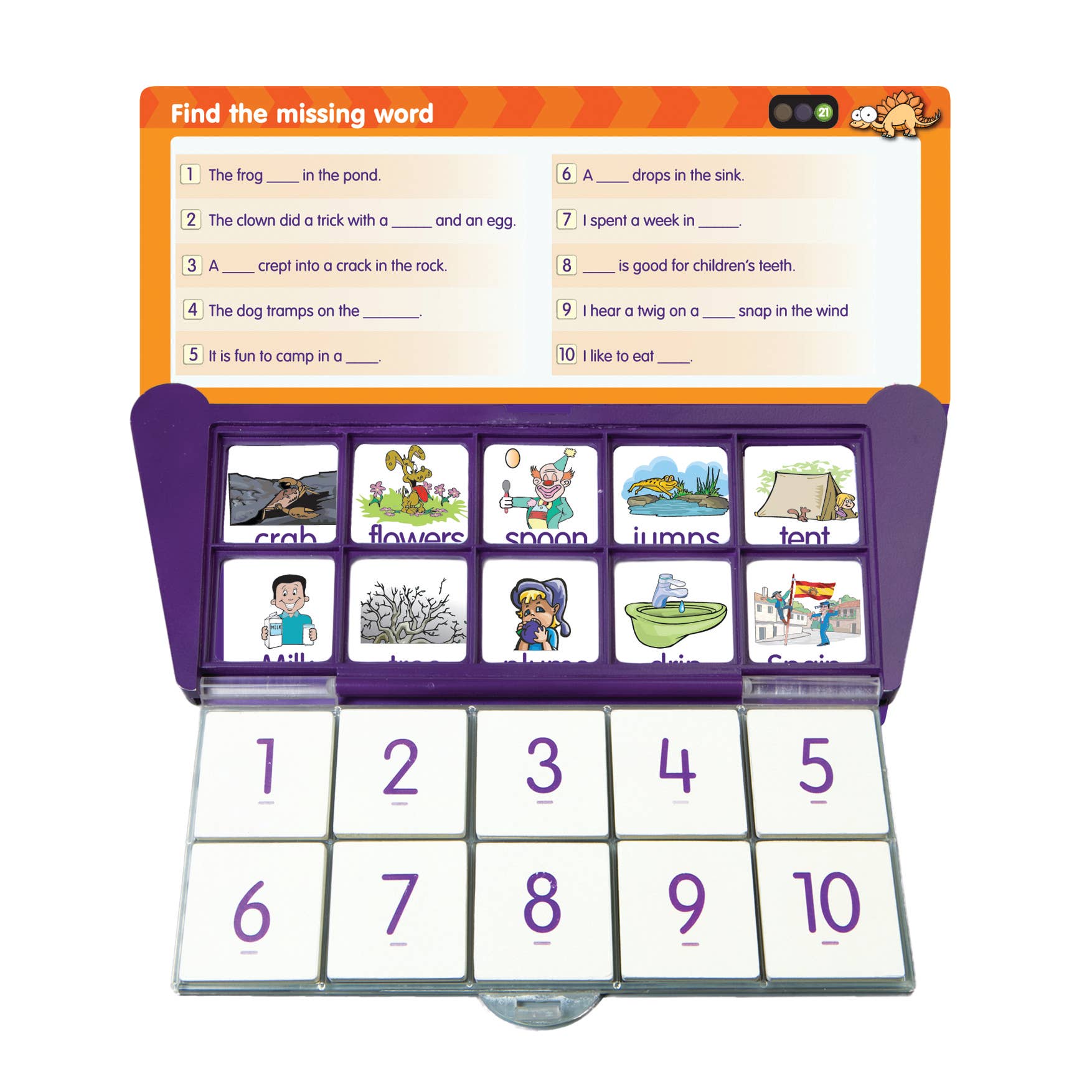 Discovery Toys - Wholesale Learning Cards - Kids & Baby - THINK IT THROUGH Learning Tiles READING Set1
