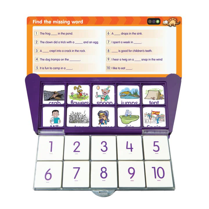 Discovery Toys - Wholesale Learning Cards - Kids & Baby - THINK IT THROUGH Learning Tiles READING Set1