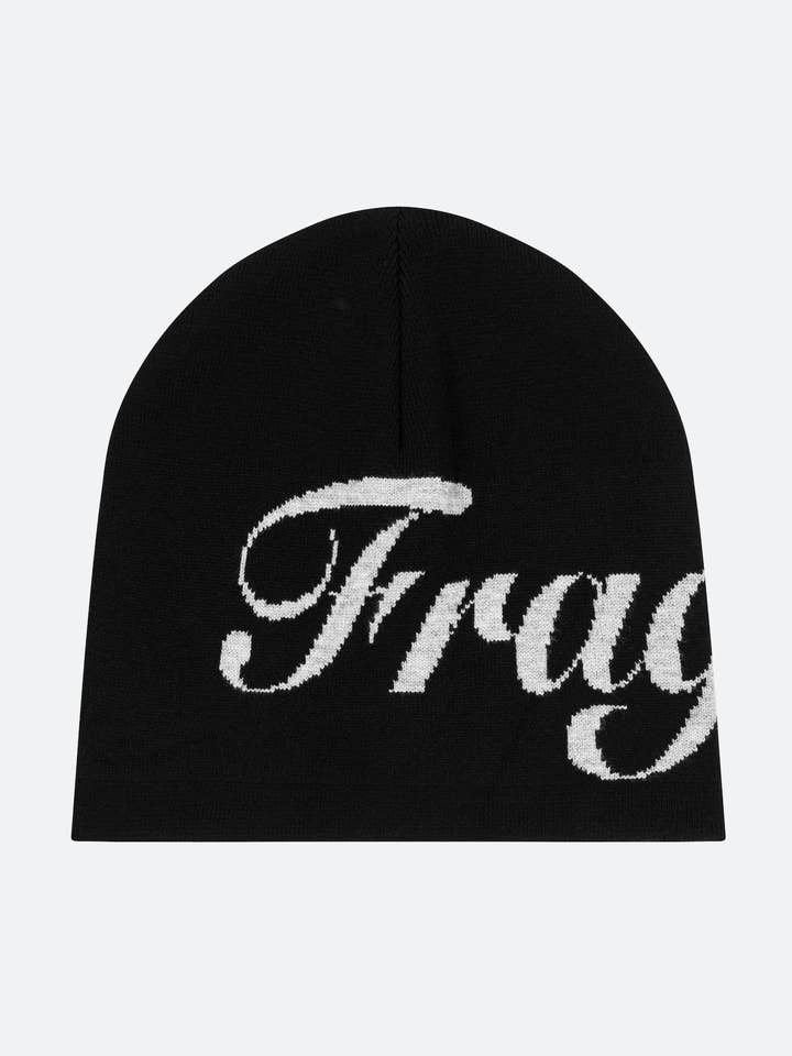 Black Logo Beanie for wholesale by FRGL