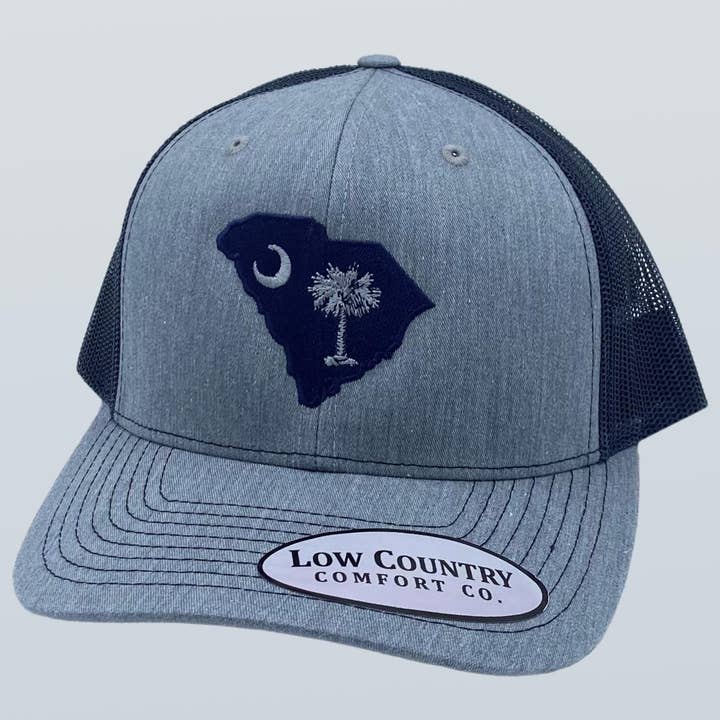Chapeau chiné/bleu marine drapeau de la Caroline du Sud pour la vente par Riverbed Threads