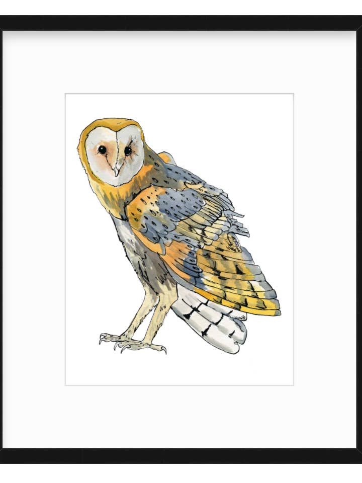 Barn Owl for wholesale by Brienne Cosman Design
