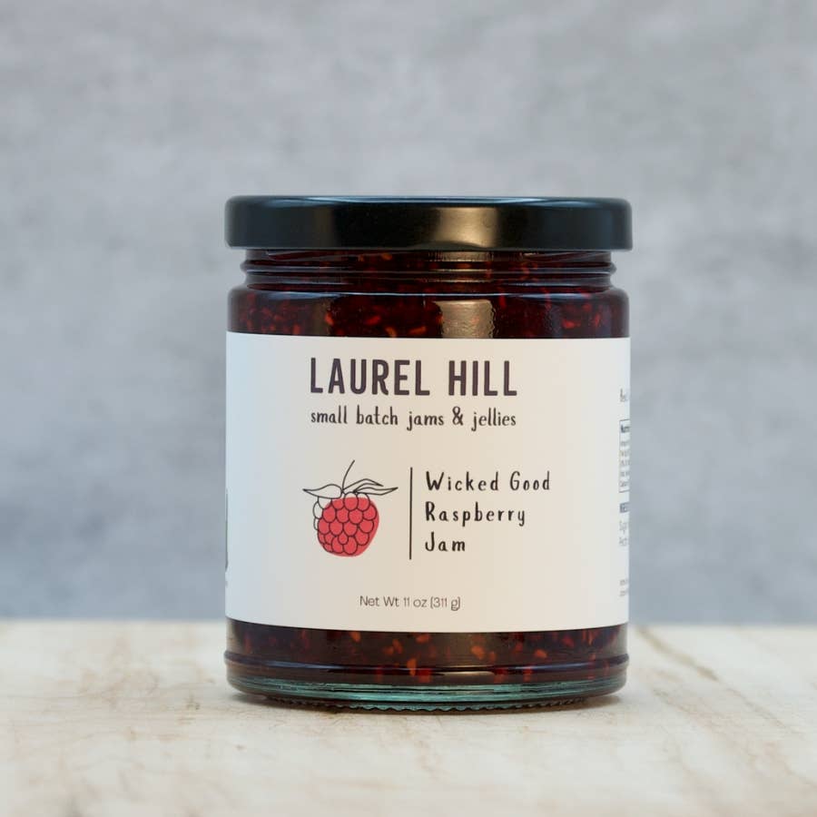 Laurel Hill Jams & Jellies - Wholesale Jam/Jelly - Wicked Good Red Raspberry Jam5