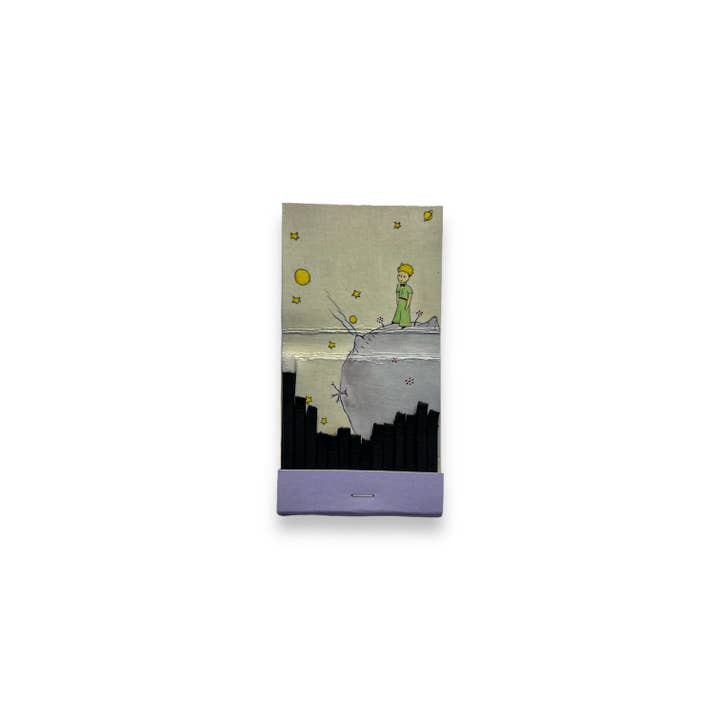 King Margot - Wholesale Art Print - The Little Prince Handmade Matchbook Print Framed 2