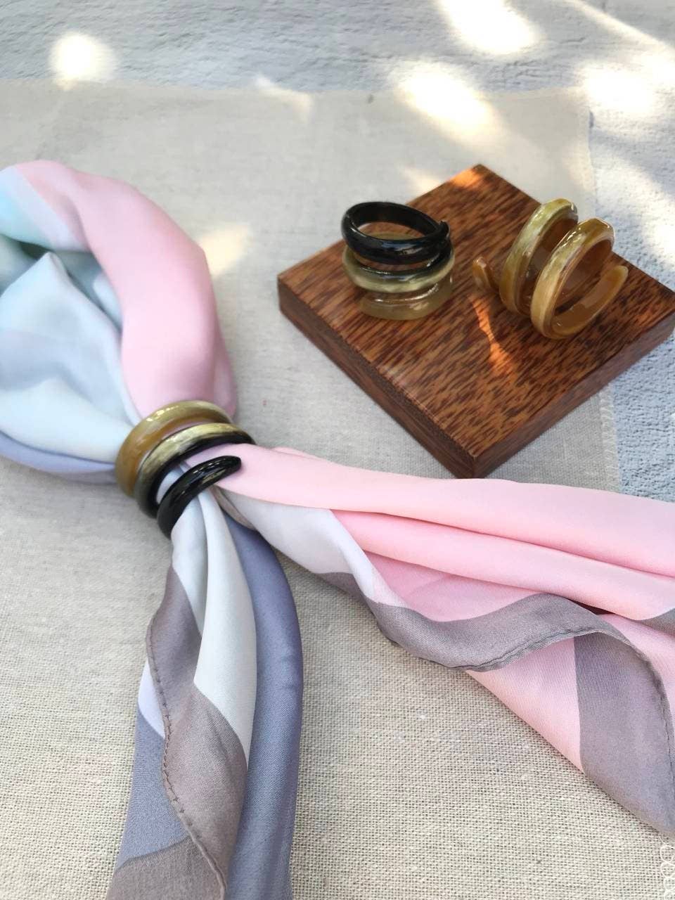 Hala Design - Vente Rond de serviette - Anneau de serviette en spirale3