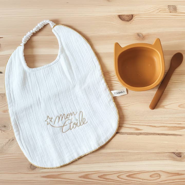 Babero Elástico "Mi Estrella" para venta al por mayor de Tom & Mila