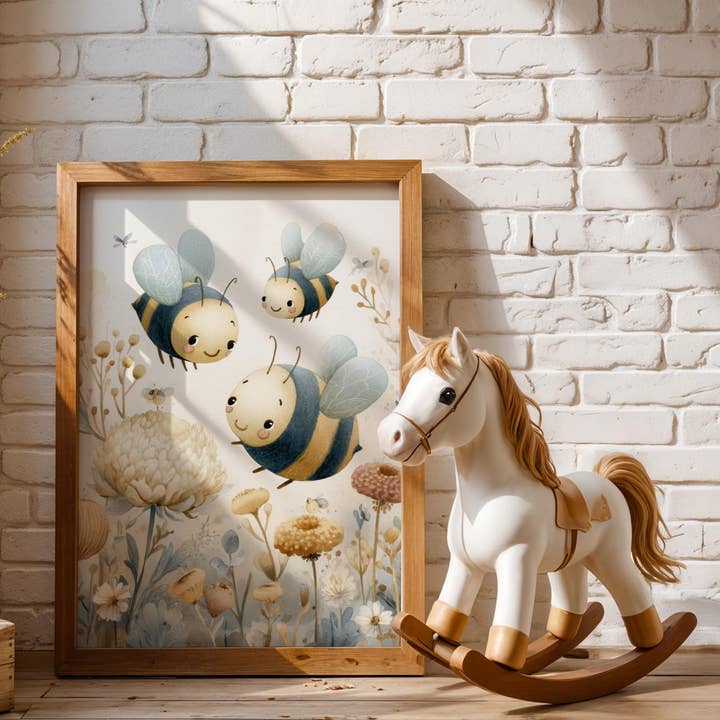 Nordic Baby Wall | Pastello Morbido | Carta FSC per la vendita all'ingrosso da parte di Artsriver