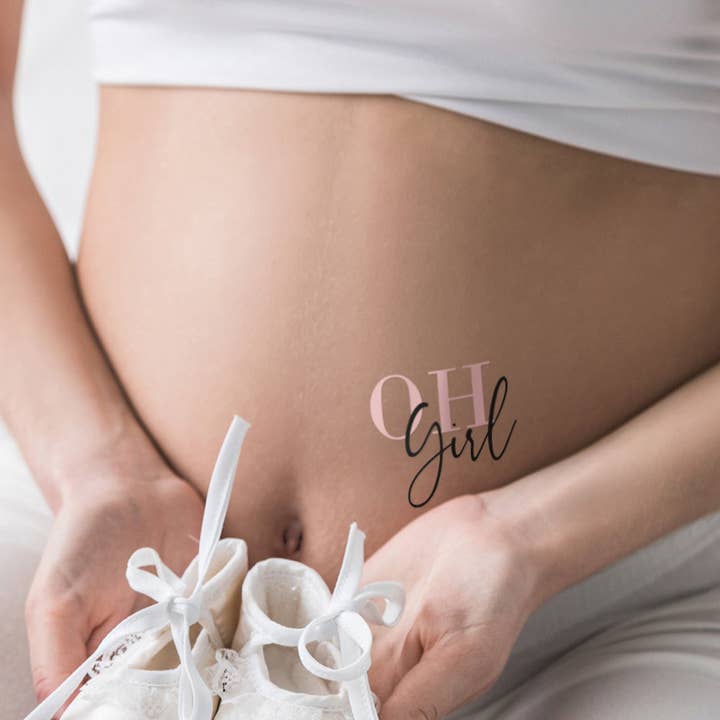 Mommy SPA - Wholesale Milestone Tracker - Maternity - Coloured Belly Tattoos Baby Bump Adhesive Tattoos3