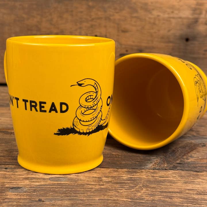 Liberty & Co. - Wholesale Coffee Mug - Don't Tread On Me – Gadsden Ceramic Mug5