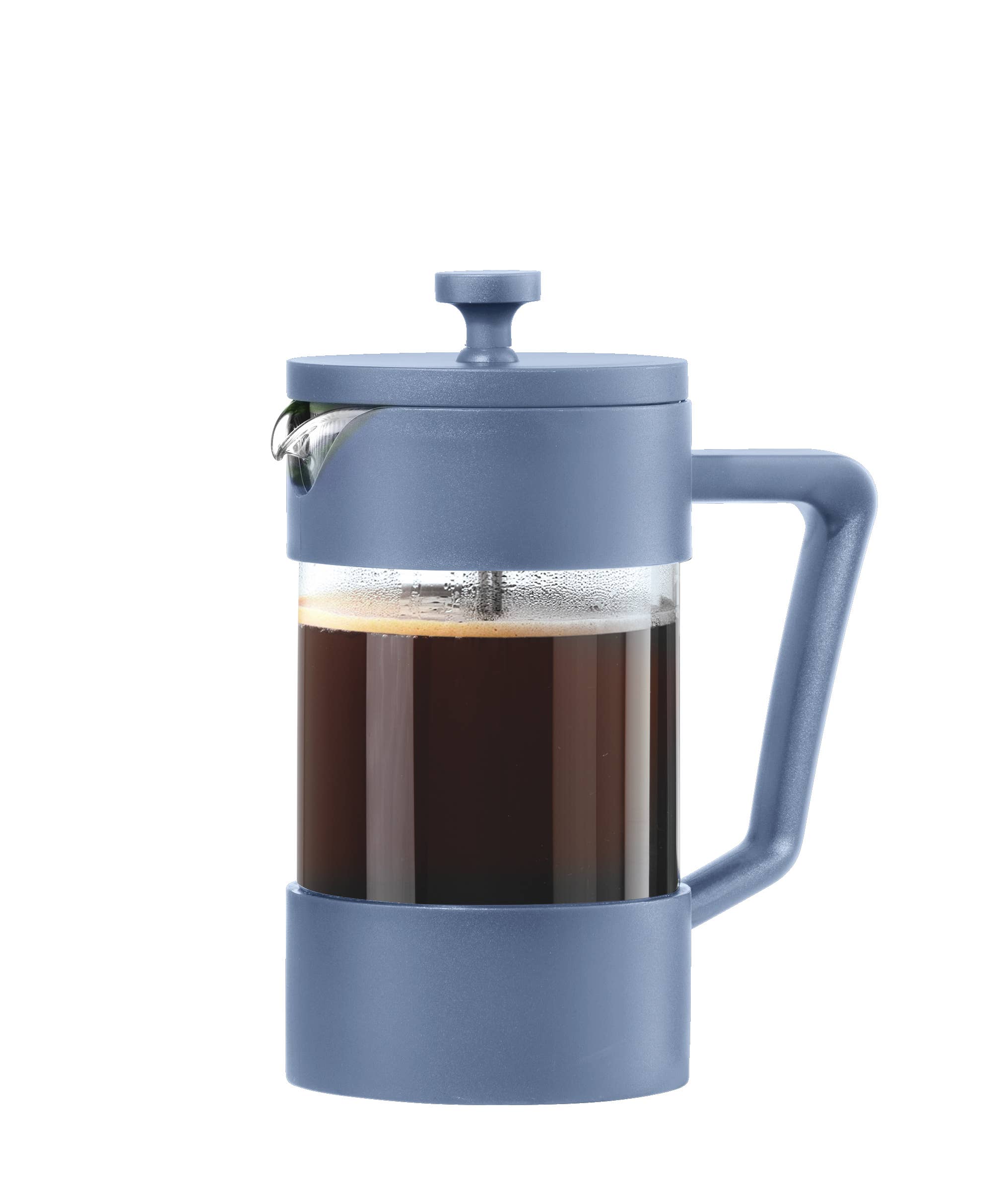 Oggi - Vendita all'ingrosso Caffettiere French press - Caffettiera a stantuffo in vetro borosilicato da 5 tazze (600 ml, 20 oz)10