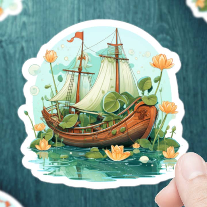 Adhesivo Lily Pad Boat para venta al por mayor de Mystical Clarity