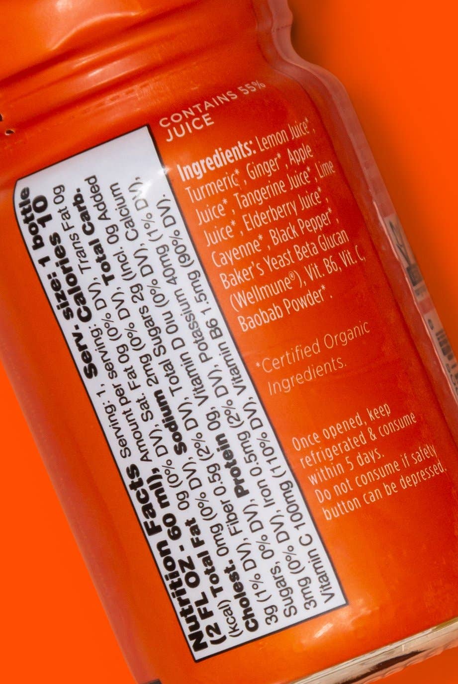 Bailout - Wholesale Oral supplement/vitamin - Immunity Helper Shot with Wellmune®4