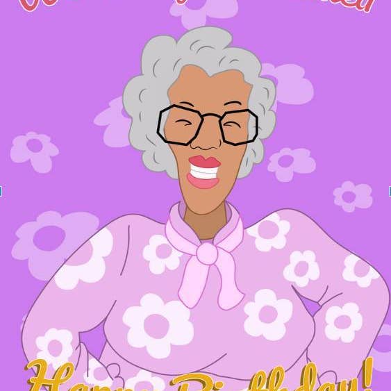 Culture Greetings - Wholesale Birthday Card - Halleluyer, Madea It's Your Birthday