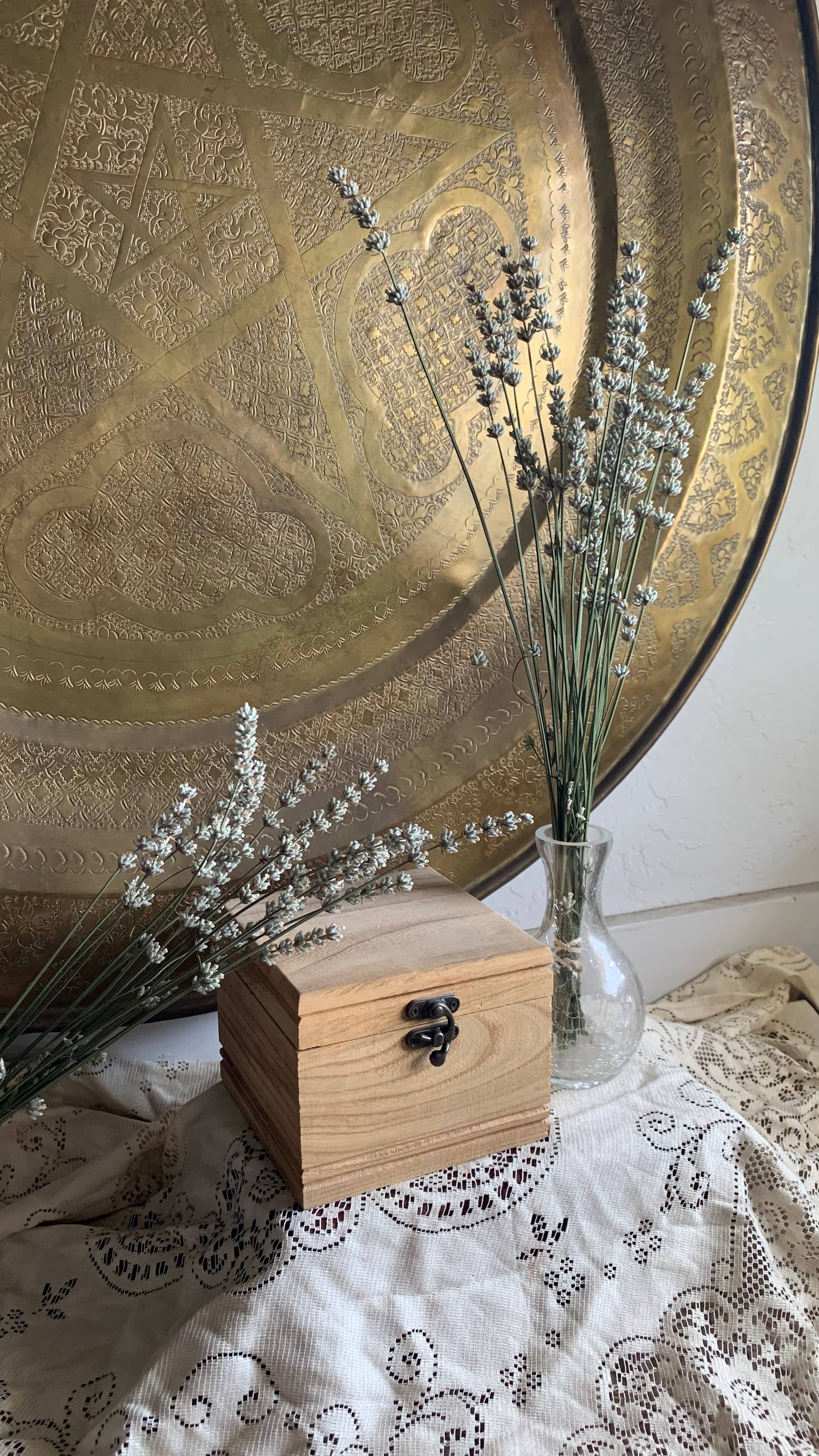 Twig and Snip - Wholesale Dried/Pressed Flowers - Dried White Lavender - Healing Flowers1