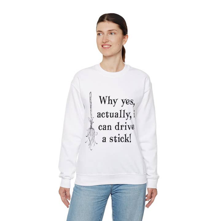 L&L T-Shirt Company - Wholesale Graphic Sweatshirt - Unisex - Unisex - Yes I Can Drive A Stick8
