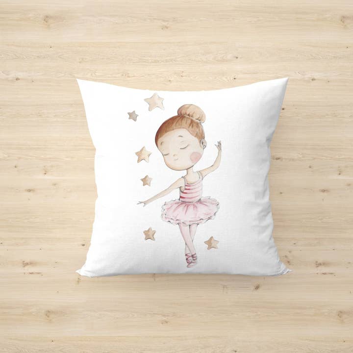 SDC DECOKIDS - Vendita all'ingrosso Guanciale/Cuscino - Bambini e neonati - Cuscino Quadrant 40x40 Ballerine